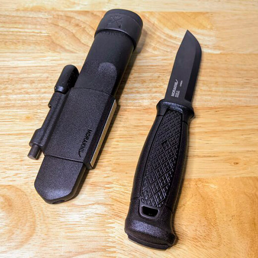 Нож Morakniv Garberg Survival Blade Knife Black с алмазной точилкой