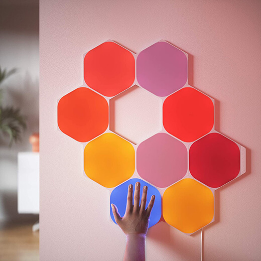 Дополнительные светодиодные модули NANOLEAF 3 Panel Hexagon Shape Expansion Pack HomeKit