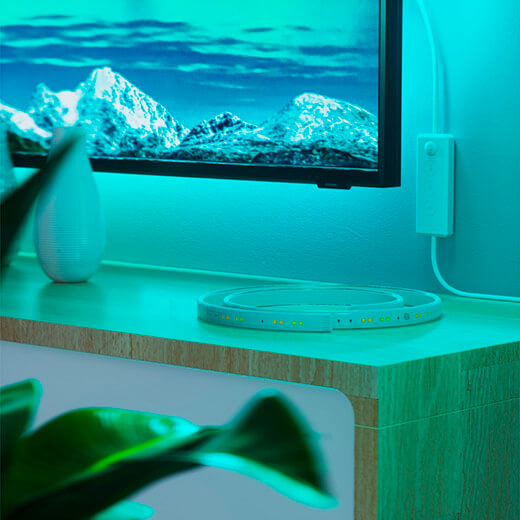 Дополнительная умная светодиодная лента Nanoleaf Essentials Lightstrip Expansion Apple HomeKit (1 м)