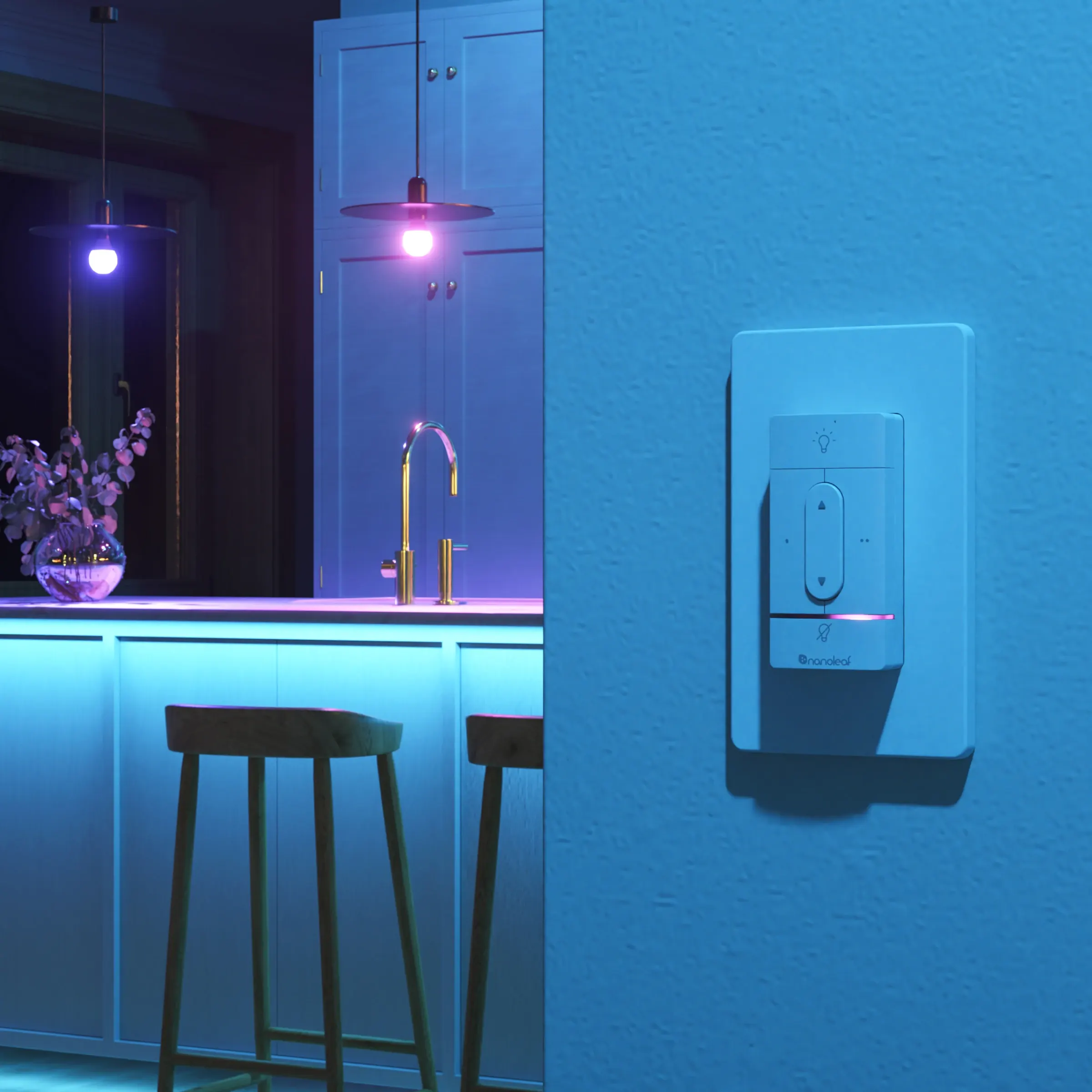 Умный выключатель Nanoleaf Sense+ Controls с поддержкой Matter