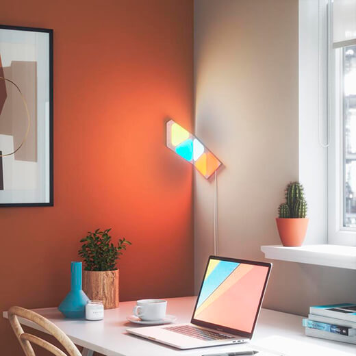 Умная система освещения Nanoleaf Shapes Mini Triangles Starter Kit Apple HomeKit (5 шт)
