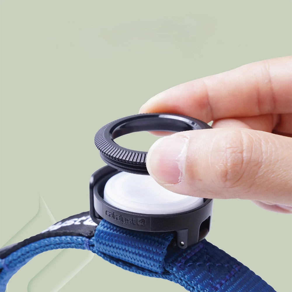 Нашийник для собак Catalyst Quick Drying 1 Dog Collar з водонепроникним чохлом для AirTag
