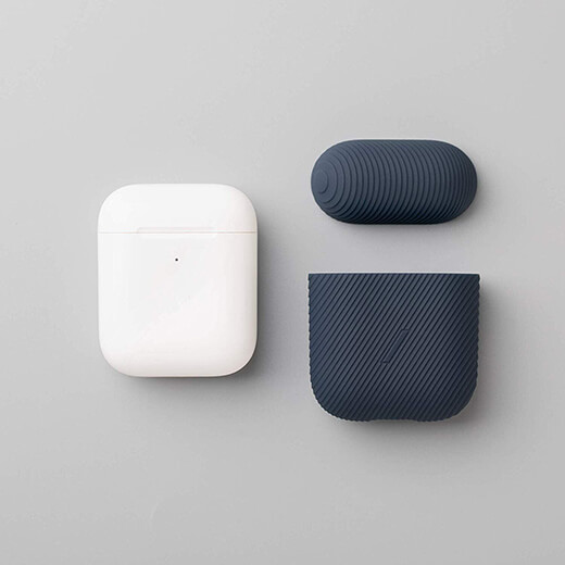 Силіконовий чохол Native Union Curve Case Navy для AirPods 2/1 