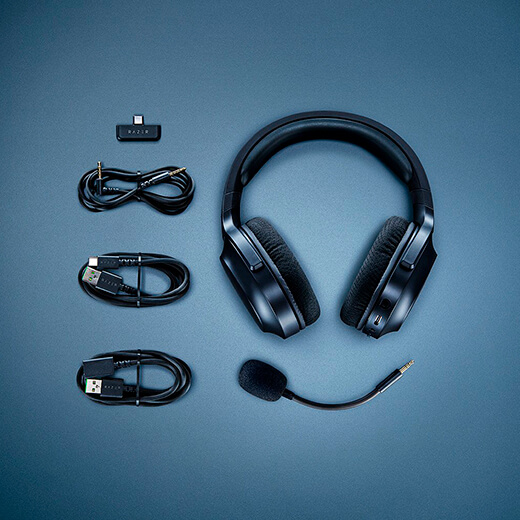 Беспроводные наушники Razer Barracuda X Black со съемным микрофоном