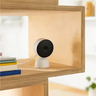 Розумна камера зовнішнього відеоспостереження Nest Cam Indoor Snow ціна