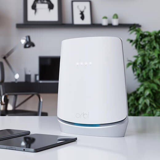 Трехдиапазонный Wi-Fi роутер со встроенным модемом NETGEAR Orbi Tri-Band WiFi 6 Mesh System (1 модуль)