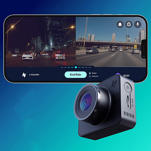 Відеореєстратор Nexar Beam GPS Dash Cam Black купити