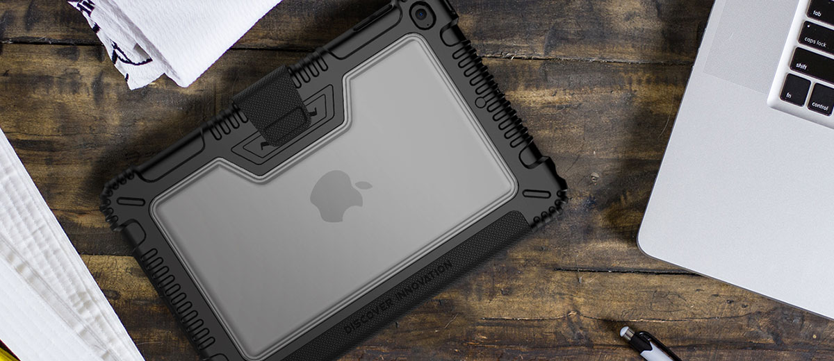 Противоударный чехол-книжка Nillkin Bumper Leather Case для Apple iPad Mini 2019/iPad Mini 4