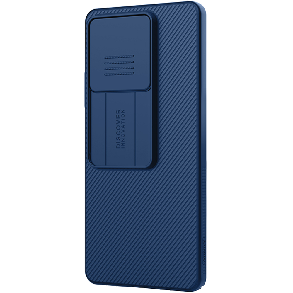 Мінімалістичний дизайн чохла Nillkin CamShield Pro для Xiaomi Redmi Note 13 5G, синій