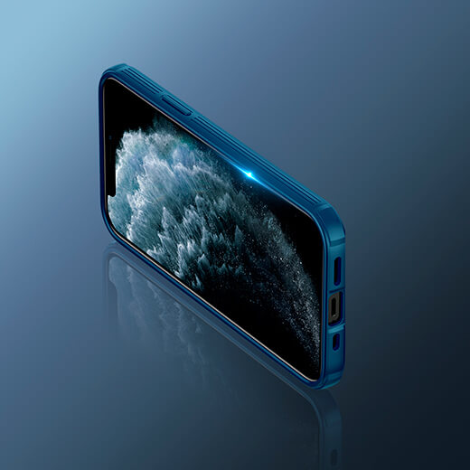 Чорний силіконовый чохол Nillkin CamShield Pro Case Black для iPhone 12 Pro Max
