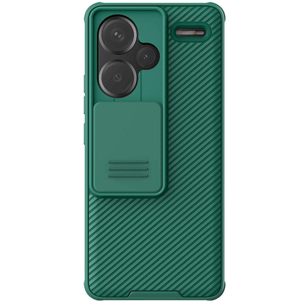 Зелений чохол Nillkin CamShield Pro для Xiaomi Redmi Note 13 Pro+ 5G