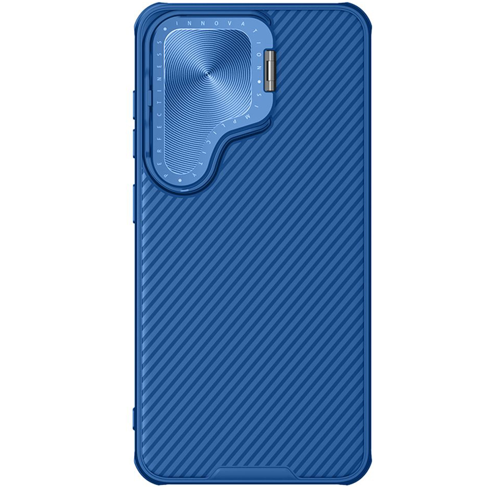 Чохол з захистом камери та MagSafe Nillkin CamShield Prop Magnetic для Samsung Galaxy S24, синій