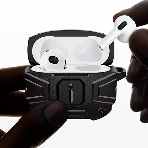 Защитный чехол Nillkin Explorer Protective Case Black для AirPods 3