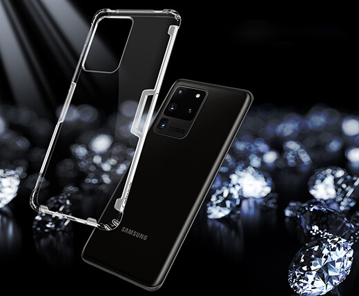 Прозорий захисний чохол Nillkin Nature TPU Case для Samsung Galaxy S20 Ultra /S20 Ultra 5G Gray 