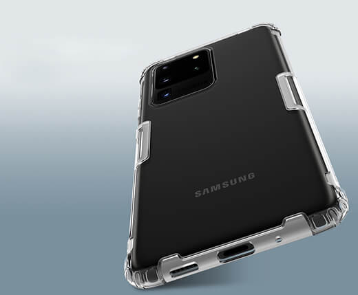 Прозорий захисний чохол Nillkin Nature TPU Case для Samsung Galaxy S20 Ultra /S20 Ultra 5G Gray 
