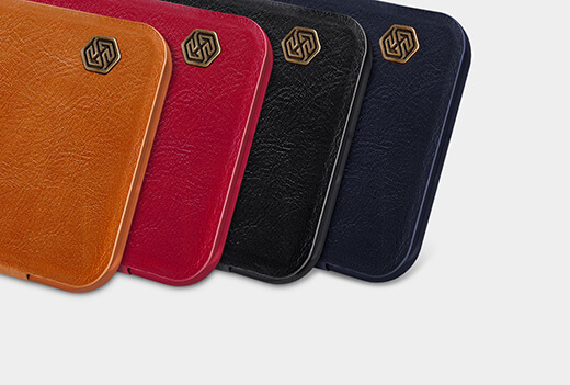 Шкіряний чохол-книжка Nillkin Qin Leather Case Black для iPhone 12/12 Pro