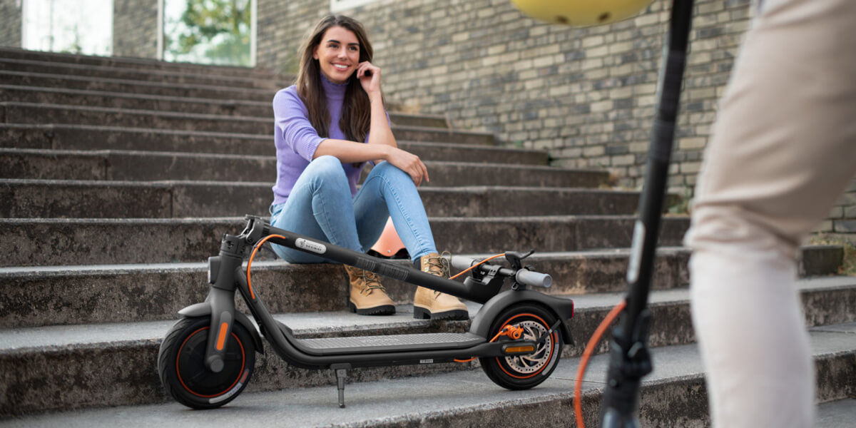 Купить электросамокат Ninebot KickScooter by Segway F40E в Киеве, Украине