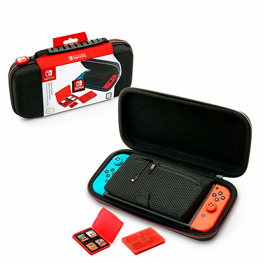Чехол с эллегантным дизайном Nintendo Switch Travel Case Black купить