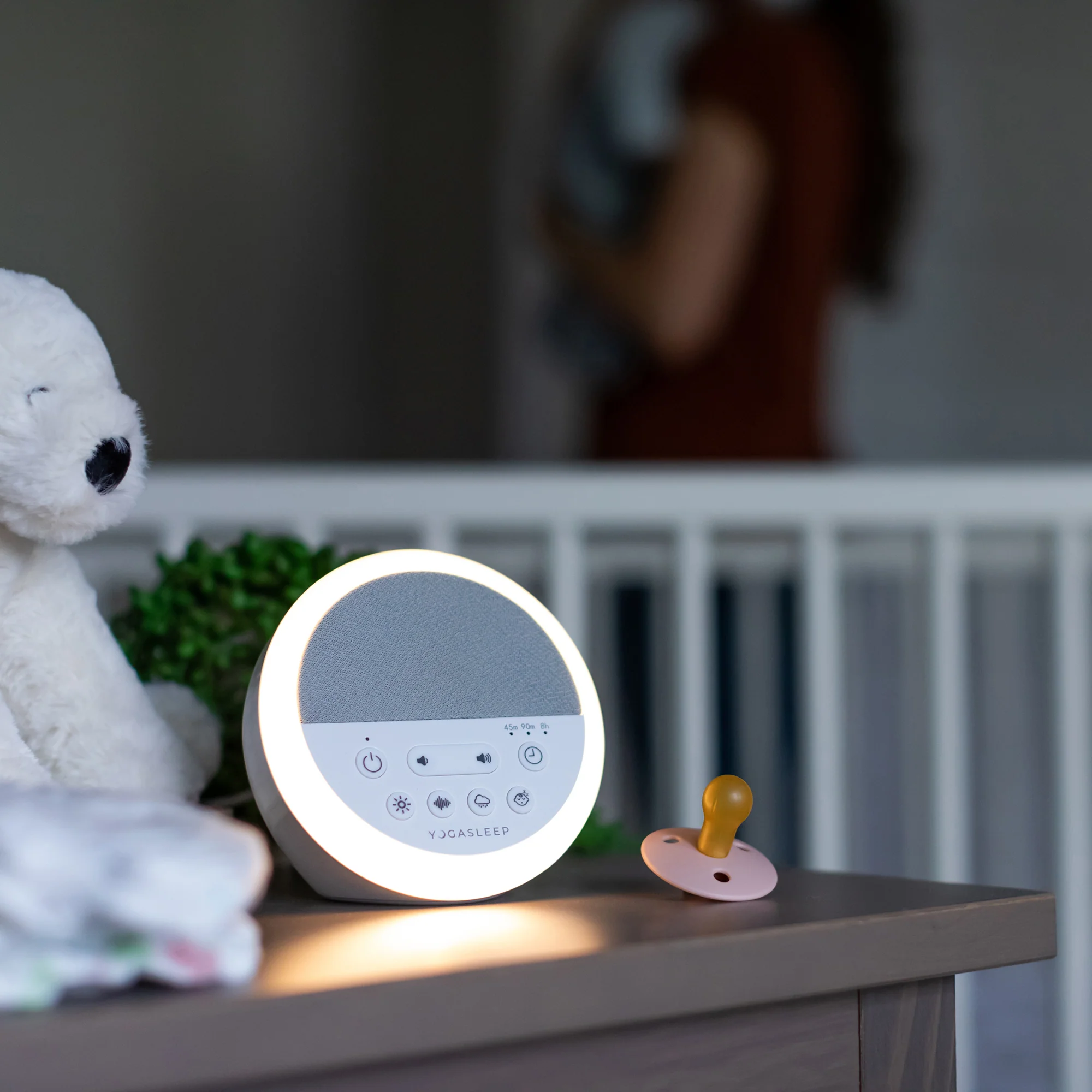 Генератор білогу шуму Yogasleep Nod White Noise Machine з нічником та таймером сну