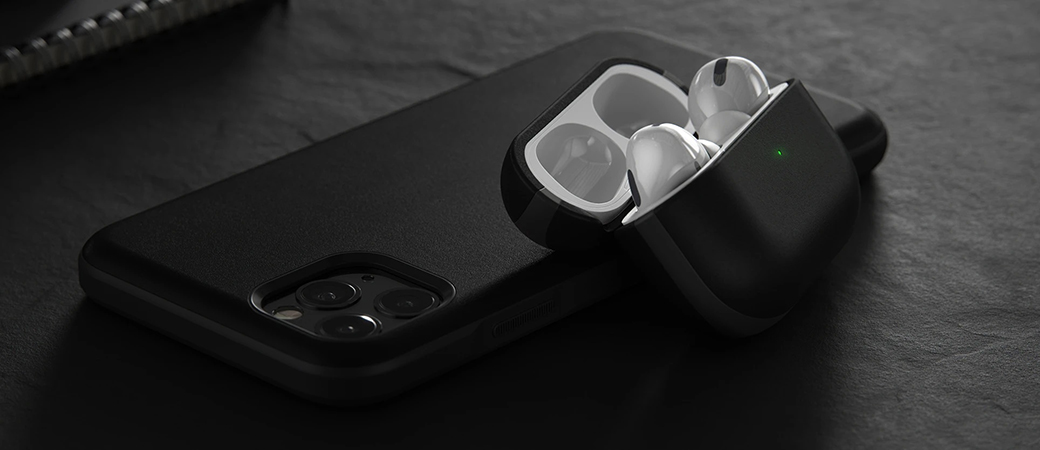 Кожаный чехол Nomad Rugged Case для наушников Apple AirPods Pro