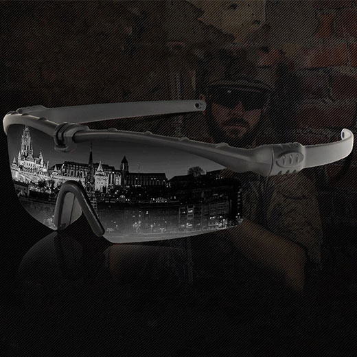 Тактические военные очки Queshark Army Ballistic 3.0 Protection Military цена