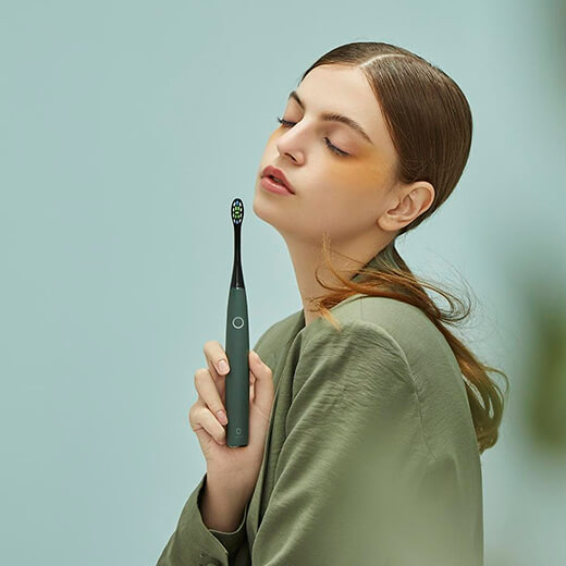 Ультразвукова електрична зубна щітка Xiaomi Oclean Air 2 Electric Toothbrush Green