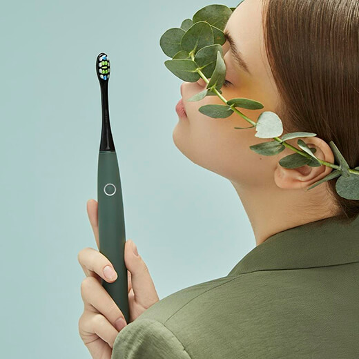 Ультразвукова електрична зубна щітка Xiaomi Oclean Air 2 Electric Toothbrush Green