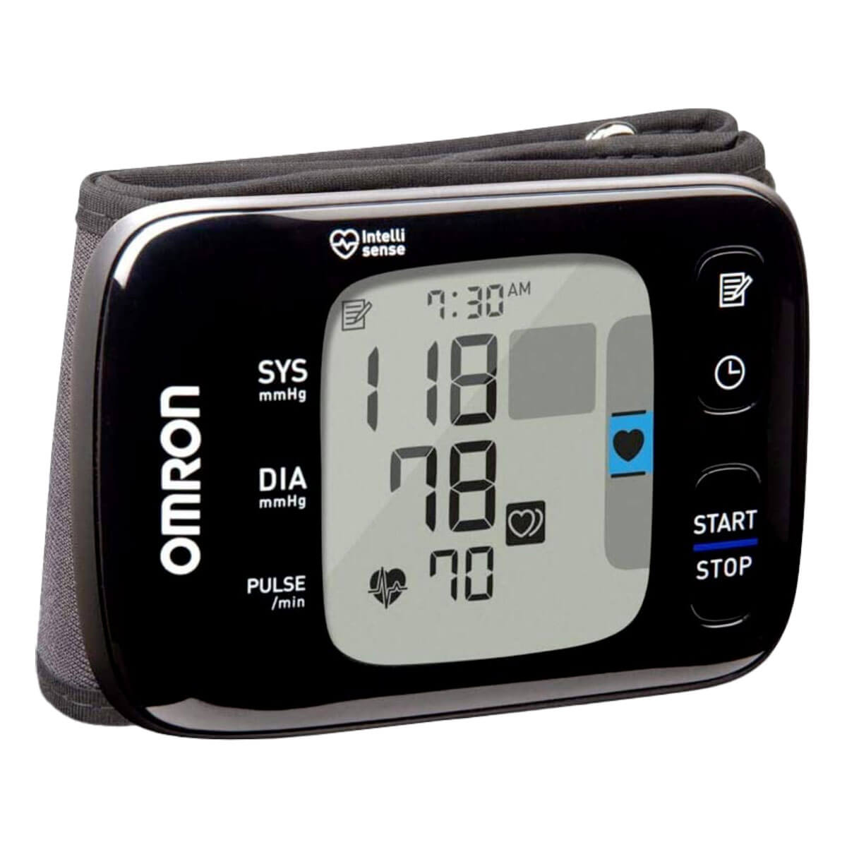 Умный тонометр для измерения давления Omron 7 Series Wireless Wrist Blood Pressure Monitor способен подключатся к OMRON Connect