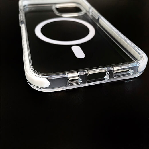 Чохол прозорий oneLounge 1Mag Bumper MagSafe для iPhone 14 Pro особливості