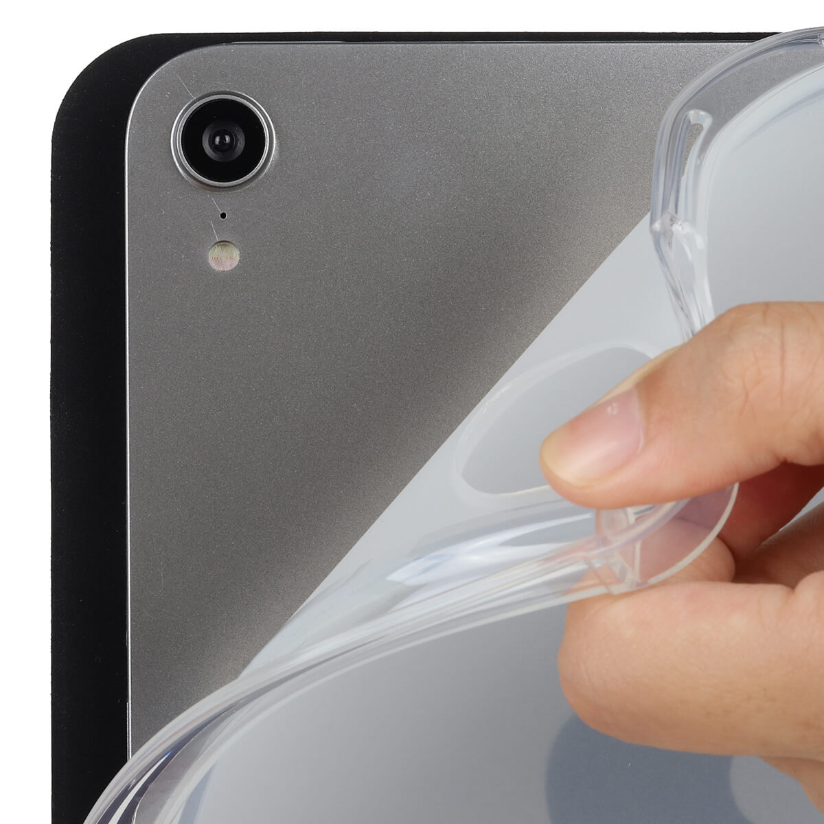 Новый чехол-книжка oneLounge 1Silicol Black | Clear для iPad mini 6 (2021)