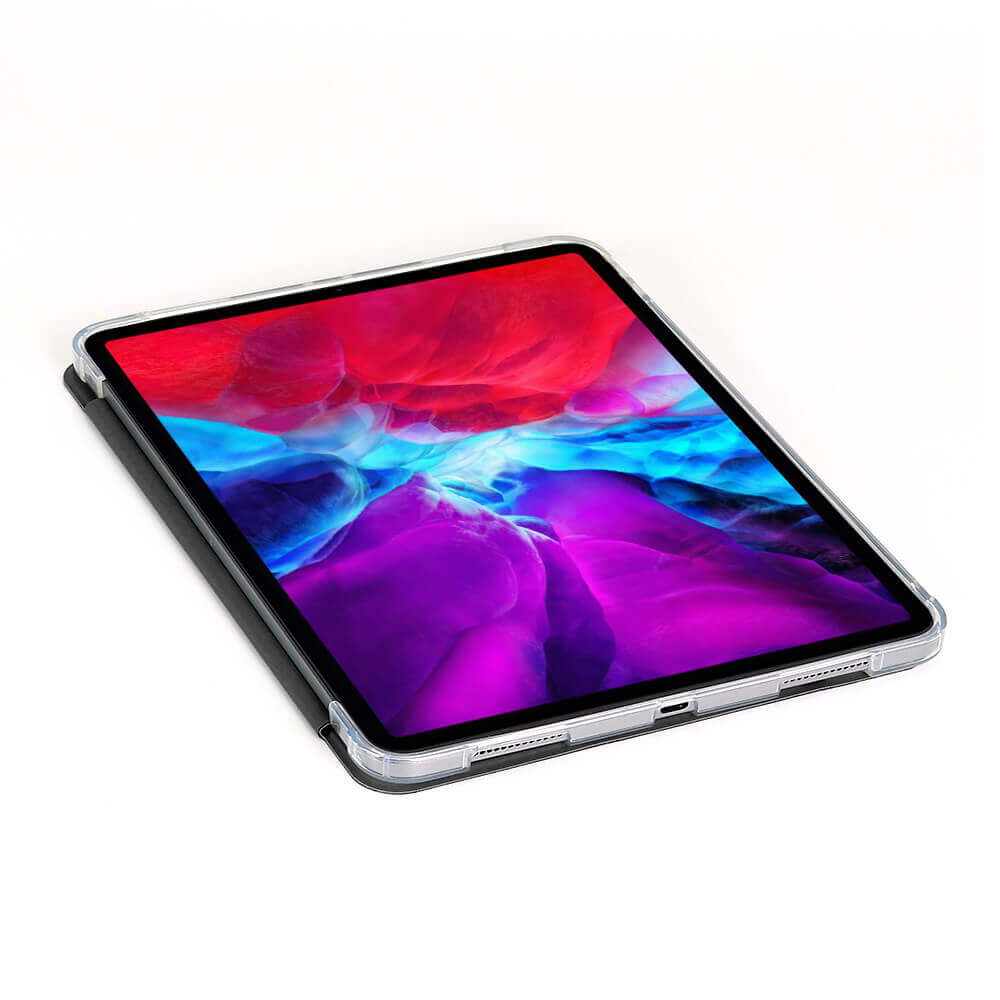 Купить чехол-книжку oneLounge 1Silicol Black | Clear для iPad Pro 12.9" M1 (2021 | 2020) в Киеве, Украине
