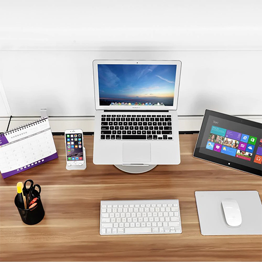 Алюминиевая подставка iLoungeMax 360 Degree Rotation Adjustable Laptop Stand для MacBook