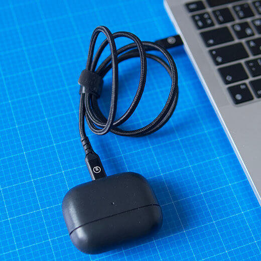 Плетеный кабель oneLounge 1Power MFi USB-C to Lightning (1m)