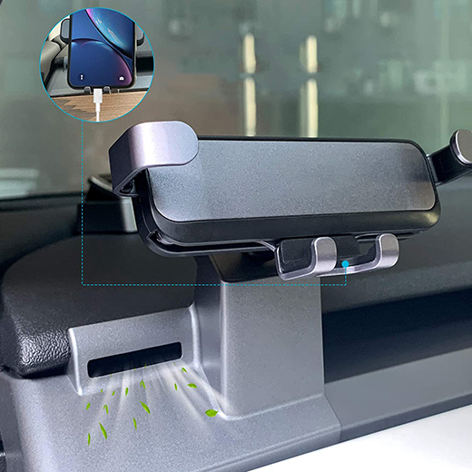 Автомобильный держатель iLoungeMax Car Cell Phone Mount для телефона в машину TESLA Model 3 Grey (Left)