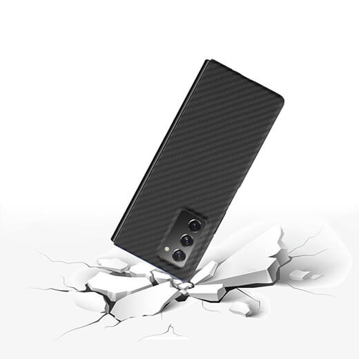 Черный чехол iLoungeMax Carbon Case для Samsung Galaxy Z Fold 2