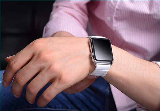 Керамический ремешок iLoungeMax Ceramic Band Strap для Apple Watch 40mm/38mm Series SE/6/5/4/3/2/1