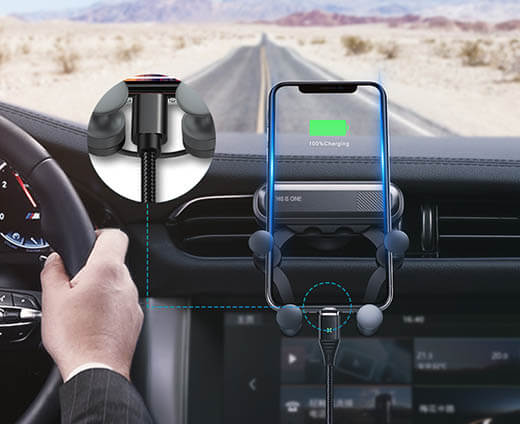 Автодержатель iLoungeMax Gravitational Holder GPS Stand для iPhone