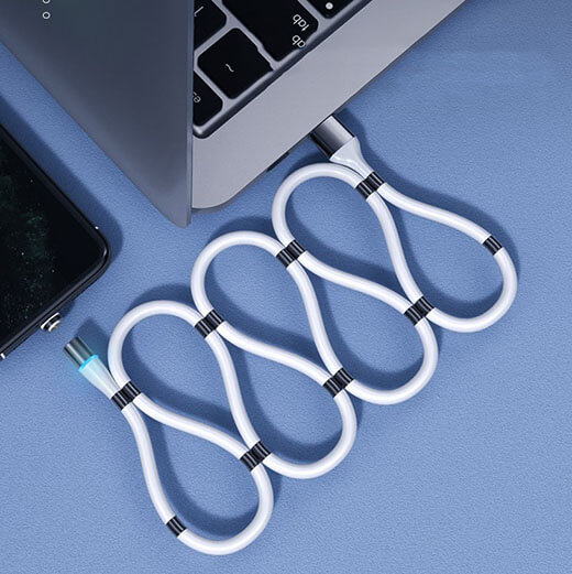 Зарядний магнітний кабель iLoungeMax Magnetic Cable Micro-USB / Type-C / Lightning