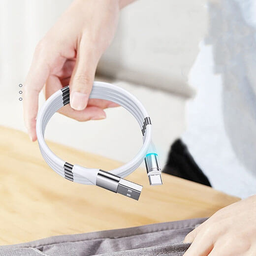 Зарядний магнітний кабель iLoungeMax Magnetic Cable Micro-USB / Type-C / Lightning