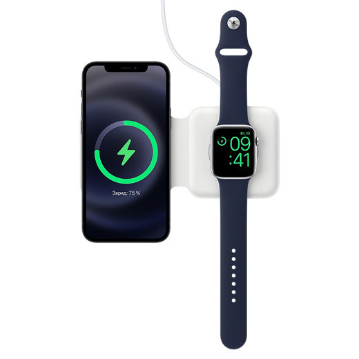 Зарядное устройство iLoungeMax MagSafe Duo Charge для iPhone | AirPods | Apple Watch