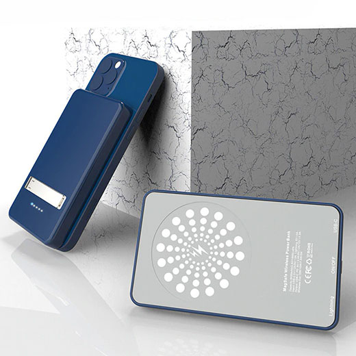 Повербанк с беспроводной зарядкой iLoungeMax MagSafe Wireless Charger Power Bank 5000mAh