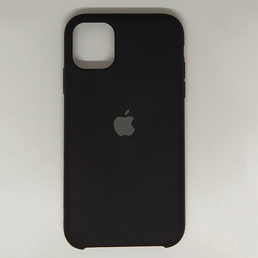 Чорний силіконовий чохол iLoungeMax Silicone Case MagSafe Black для iPhone 12 | 12 Pro OEM (з підтримкою анімації)