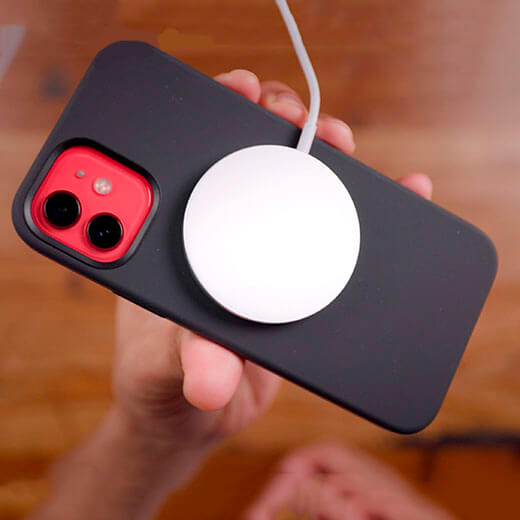 Силіконовий чохол iLoungeMax Silicone Case MagSafe для iPhone 12 mini OEM (c підтримкою анімації)