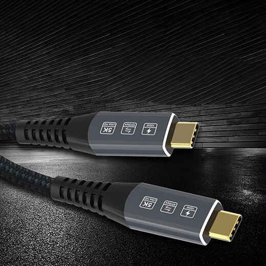 Зарядный кабель iLoungeMax USB 4 Cable USB Type-C to USB Type-C 100W | 40Gbps 1.2M
