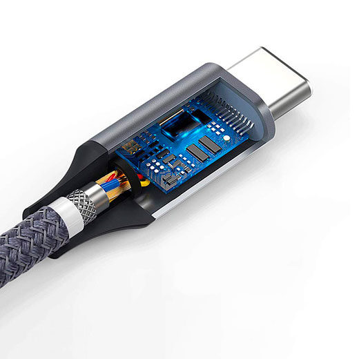 Кабель iLoungeMax USB-C to USB-C 3.2 (20Gbps) 5A 2м 