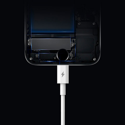 Зарядный кабель OneLounge USB-C to Lightning PD 18W 0.25m