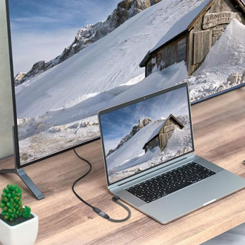 Кутовий подовжувач iLoungeMax USB Type-C USB-C 3.1 10Gbp / s 90 &deg; 1 м для MacBook | iPad