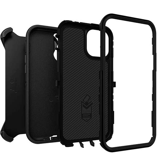 Захисний чохол Otterbox Defender Series Case Pro Black для iPhone 12 | 12 Pro