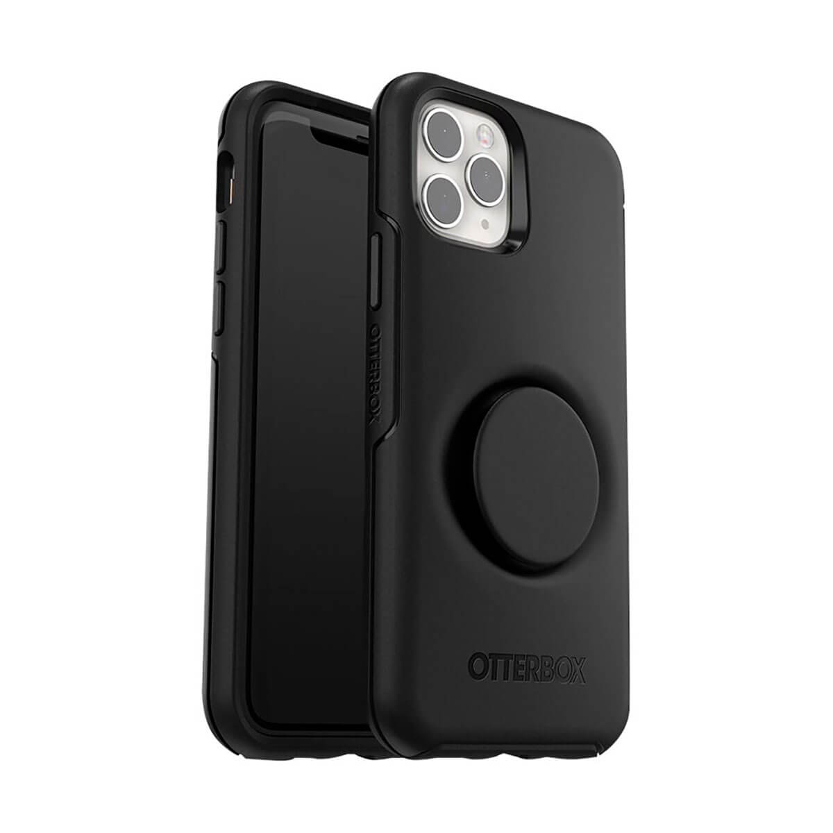 Чохол-підставка (з попсокетом) OtterBox Pop Symmetry Series Case Black для iPhone 11 Pro 