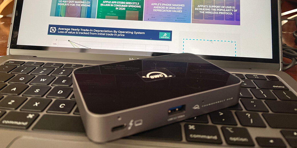 Хаб (адаптер) OWC Thunderbolt 4 Hub 4K60Hz для MacBook | iPad